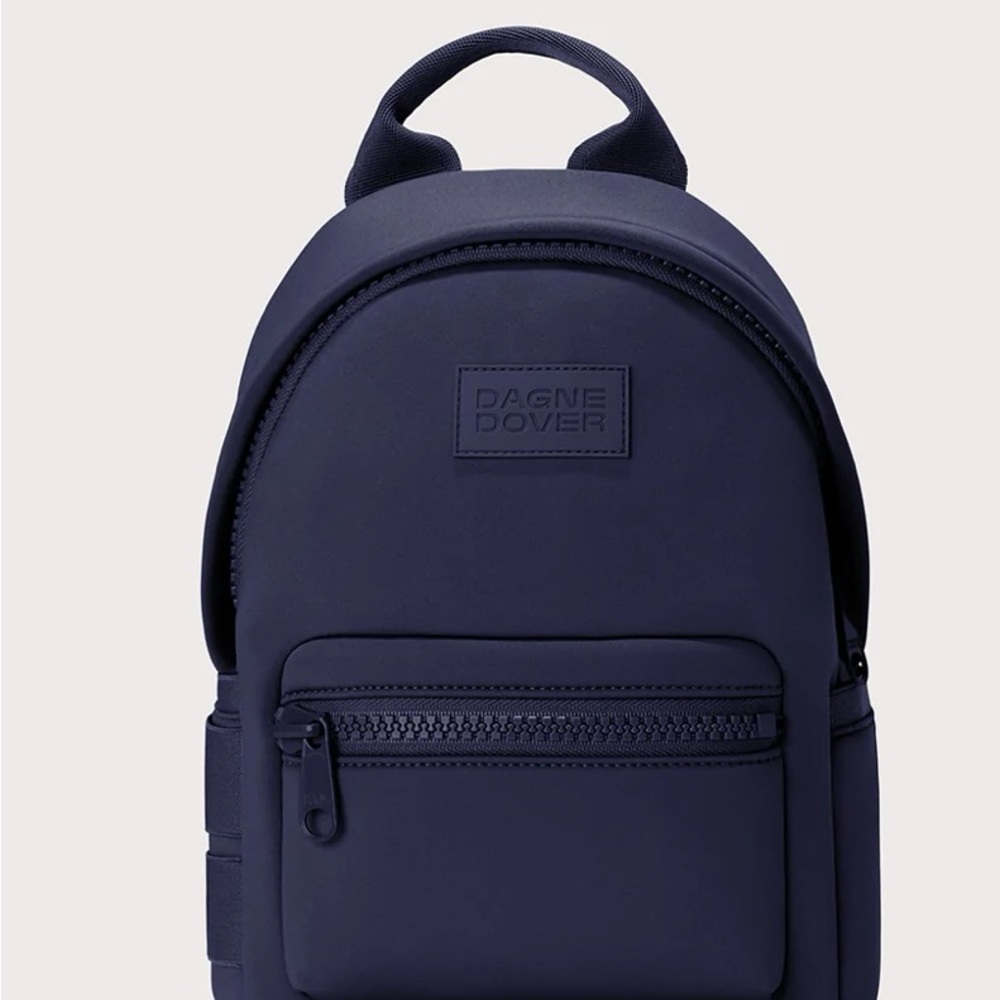 Dagne Dover Dakota Storm Small Neoprene Backpack with Front Zip Pocket